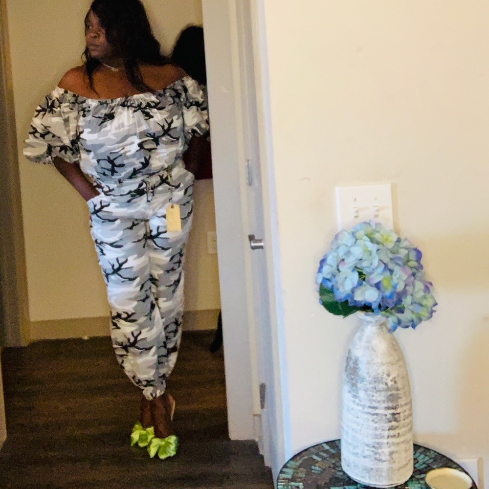 Two Piece Camo Set